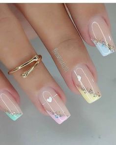 Nailart Tutorial, Fancy Nails Designs, Trendy Nail Art, Elegant Nails