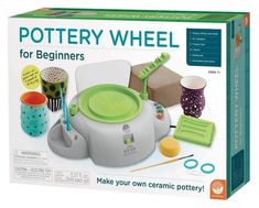 the pottery wheel for beginners is in its box