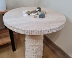 Geode Quartz Marble Table, Geode Epoxy Table, Live Edge Modern Coffee Table, Handmade Resin Table, Marble Table - Etsy Travertine Side Table, Travertine Table, Marble Interior, Table Home Decor, Furniture Boutique, Travertine Coffee Table, Table Side, Marble Table