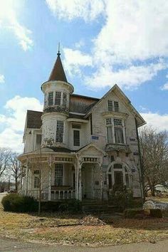 an old house with a tower on top and the words if money were no object would you restore this?