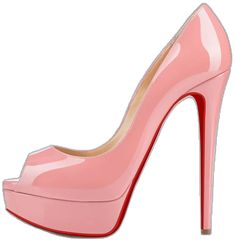 Pink Open Heel Prom Heels, Pink Open Toe Wedding Shoes, Pink Platform Heels For Prom, Party Open Toe Heels With Red Sole, Pink Open Toe Glamorous Wedding Shoes, Pink Heels With Red Sole For Party, Glamorous Pink Open Toe Wedding Shoes, Pink Almond Toe Wedding Shoes For Party, Pink Almond Toe Heels With Red Sole