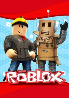 roblox the robot and his friend are standing next to each other