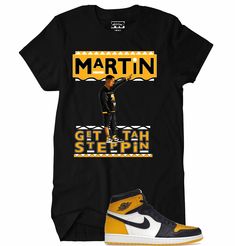 Custom Shirts to match the jordan 1 Taxi Sizing Chart is available Since all items are made to order, all sales are final. This shirt is available in kids sizes We try to ship all orders out ASAP But There is a 1-3 business day handling time. We also do special request for any hard to match sneaker you may have. Message us Washing instructions: 1. Cold/warm water 2. Turn item inside out 3. Do not bleach or use oxy clean detergent. 4. Hang and Air dry recommended Jordan 1 Taxi, Clean Detergent, Yellow Taxi, Mens T Shirts, Jordan 1 Retro High, Jordan 1 Retro, Sizing Chart, Washing Instructions, Jordan 1