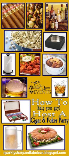 How To {help your guy} host a Cigar and Poker Party  - Ideas and Inspiration Board Adult Party Themes, Guys Night, Super Healthy Recipes, Casino Theme Parties, Appetizers For Party, Healthy Chicken Recipes, Party Inspiration