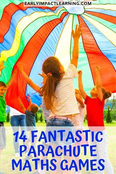 Parachute Activities, Communication And Language Activities, Parachute Games For Kids, Parachute Games, Gym Activities, Fall Lesson Plans, Elementary Physical Education, Pe Activities, Outside Games