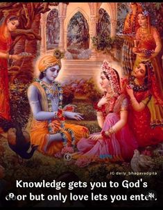 a painting with some words on it that says guru is he who simply teaches what krishana has said, that's all he is