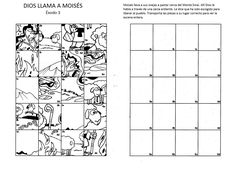 the spanish version of dios llamaa a morses is shown in black and white