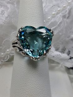 Elegant Heart Ring With Diamond Cut For Formal Occasions, Elegant Diamond Cut Heart Ring For Formal Occasions, Elegant Formal Heart Ring With Diamond Cut, Formal White Gold Heart Ring With Gemstone, Elegant Heart Cut Topaz Ring For Wedding, Heart Cut Hallmarked Ring For Wedding, Heart Cut Hallmarked Wedding Ring, Elegant Heart Cut Topaz Wedding Ring, Sterling Silver Heart Cut Topaz Ring For Wedding