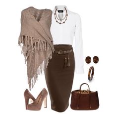 Mode Over 50, Fashionable Work Outfit, Olivia Pope, Brown Skirt, Outfit Formulas, Spring Fling, A Skirt