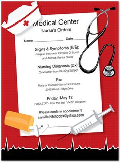 medical center nursing order form with stethoscope