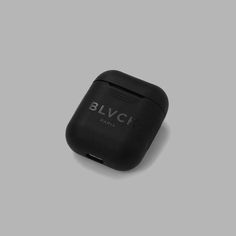 the blvck earbud case is black