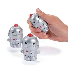 PRICES MAY VARY. Looking to squeeze a bit more fun into your upcoming birthday party? Add these Robot Stress Toys to your party supplies! Whether you set the robots on party tables or stuff them into goody bags, you’ll get rave reviews! Kids will love squishing these shiny silver, detailed robots.You can even use the robots as party décor for a robot-themed birthday party, and then send them home with party guests as favors. Material Foam. Size: 2.75 inch Set of 12 Robot Party Favors, Robot Theme, Zoo Birthday, Party Tables, Goody Bags, Space Party, Novelty Toys