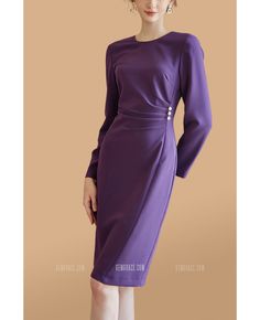 Buy elegant long sleeved knee length sheath party dress at wholesale price online. Free shipping and pro custom service since 2009. Classic Fitted Long Sleeve Bodycon Dress, Classic Long Sleeve Bodycon Party Dress, Formal Fitted Sheath Long Sleeve Dress, Formal Fitted Long Sleeve Sheath Dress, Formal Long Sleeve Sheath Dress, Fitted Long Sleeve Sheath Dress For Formal Events, Elegant Fitted Long Sleeve Backless Dress, Elegant Solid Color Bodycon Cocktail Dress, Elegant Fitted Bodycon Dress For Fall