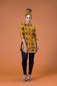 Kente Material, Ankara Tops, African Tops, African Outfits, Ankara Designs, African Fashion Designers, Knit Dresses