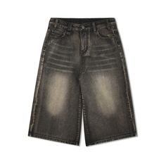 Introducing our Urban Distressed Straight Shorts, the epitome of effortless style and luxury. Crafted with expert attention to detail, these shorts combine urban edge with a touch of sophistication. The straight fit offers comfort and versatility, while the distressed detailing adds a unique and chic touch. Elevate your wardrobe with these exclusive shorts. Features: -97% Cotton -Mid Waist -Premium Denim Fabric -Washed Detail -distressed Detail -Regular fit -Urban style Washed Black Summer Streetwear Bottoms, Summer Washed Black Bottoms For Streetwear, Black Wide Leg Jean Shorts With Pockets, Casual Distressed Washed Black Bottoms, Casual Washed Black Distressed Bottoms, Black Wide Leg Jean Shorts For Summer, Black Wide Leg Jean Shorts For Spring, Casual Wide Leg Shorts With Frayed Hem, Distressed Relaxed Fit Bottoms With Short Leg