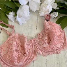 32ddd Size Dream Angels Bra By Victoria’s Secret. Underwire Cups, Push Up Without Padding, Adjustable Straps And Back Closure. Beautiful And Sexy Pink Color . New With Tags Feminine Full Cup Stretch Bra, Feminine Full Coverage Bra For Spring, Feminine Full Coverage Spring Bra, Pink Feminine Bra With Delicate Lace, Pink Fitted Full Coverage Bra, Feminine Pink Bra With Delicate Lace, Feminine Bra With Lace Closure, Feminine Fitted Bra With Lace Closure, Fitted Feminine Lace Bra