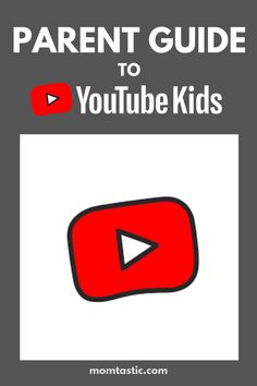 A Parent's Guide to YouTube Kids App Reviews, Youtube Kids, Social Media, Media