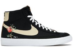 Nike Blazer Mid 77 Black, Nike Blazer Mid 77 Outfit, Custom Shoes Men, Nike High, Nike Blazer Mid 77, Nike Blazer Mid, Nike Blazers Mid, Solar Flare, Blazer Beige