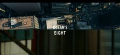 an aerial view of the ocean's eight floors