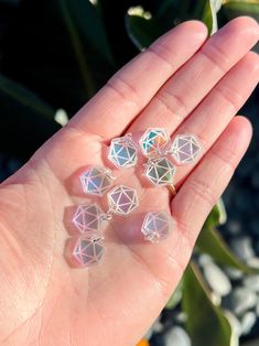 💜Designed and Handmade in San Diego💜(please read on)  Odesza Kandi charms are the perfect touch to your Kandi bracelets this festival season! Each comes with a small jump ring for easy beading.  Size: .5in charm (these are smaller than my hair charms which) 🌎 Ships in compostable packaging  Thank you for supporting a woman-owned small business 🫶 Follow my IG --> @DiscobeansArt for live updates and offers 🌻 If you select the order as a gift, I currently do not include additional packaging un Iridescent Beaded Jewelry As A Gift, Iridescent Beaded Jewelry For Gift, Iridescent Bracelets With Faceted Beads As Gift, Iridescent Spacer Beads For Jewelry Making, Iridescent Bracelet With Faceted Beads For Gift, Iridescent Necklaces With Faceted Beads For Gifts, Iridescent Necklace With Faceted Beads For Gift, Iridescent Crystal Necklace With Faceted Beads For Gift, Gift Iridescent Crystal Necklace With Round Beads