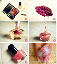 home made nail polish... Do It Yourself Decoration, Astuces Diy, Clear Nail Polish, Pinterest Diy, Beauty Diy, Clear Nails, How To Make Diy, Homemade Beauty Products