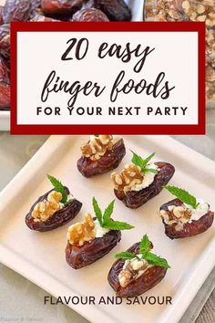 an image of finger foods for your next party