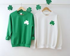 St. Patrick's Day Sweatshirt Irish Shamrock Sweatshirt - Etsy Irish Sweater, St. Patrick’s Day, Shamrock Shirt, St. Patricks Day, Lucky Shirt, Retro Sweatshirts, St Patrick's Day Gifts, Saint Patricks, St Patrick Day Shirts