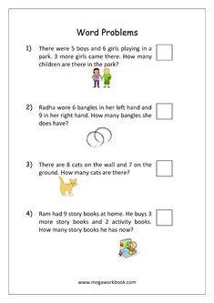 the worksheet for reading words and numbers to help students learn how to read