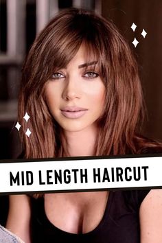 Haircut Medium Hair, Haircut Fine Hair, Medium Bobs, Medium Fine Hair, Mid Length Haircut, Medium Length Hair With Bangs, Haircut Medium, Layered Haircuts For Medium Hair, Medium Bob