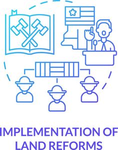 Implementation of land reforms blue gradient concept icon. Increasing farming productivity abstract idea thin line illustration. Isolated outline drawing Outline Drawing, Drawing Drawing, Blue Gradient, Outline Drawings, Line Illustration, Preschool Crafts, Adobe Illustrator, Preschool, Vector Free