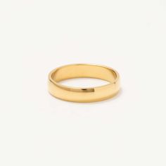 Elevate your style with our Band Ring, the perfect accessory to add a touch of elegance to any outfit.This ring is both timeless and versatile. Whether you're dressing up for a special occasion or adding a bit of sophistication to your everyday look, this ring is a must-have addition to your jewelry collection. Minimalist Promise Band, Minimalist Tarnish-resistant Stackable Promise Rings, Gold Stackable Rings With Thick Band For Everyday, Minimalist Thick Band Couple Rings For Promise, Gold Minimalist Promise Band, Minimalist Stackable Couple Rings For Everyday, Minimalist Gold Promise Band, Minimalist Thick Band For Everyday Wear, Classic Thick Band Midi Promise Rings