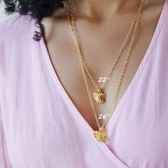 When you think Hart, think joyful jewelry. Created by Charlestonian Hart Hagerty in 2016, each piece of HART is a talisman to positivity, creating a soul-boosting experience for the modern, mindful woman. The Personalized Dainty MAMA Initials Necklace is a statement piece that's all about mom. Choose up to three letters and let them cluster together on the gold-filled heirloom chain for a unique and elegant look with the dainty MAMA heart charm. Product Details Gold-filled chain. Gold-plated let Initials Necklace, All About Mom, Meaningful Jewelry, Brass Charms, Custom Necklace, Gold Filled Chain, Initial Necklace, Gift For Mom, Chain Lengths