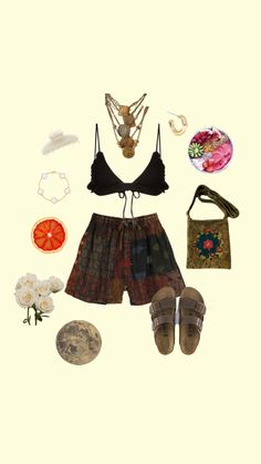 Earthy Outfits Summer, Cookout Outfit, Steampunk Heart, Like A Mom, Earthy Outfits, Hippie Look, Hippie Outfits, Dope Outfits, Hot Outfits