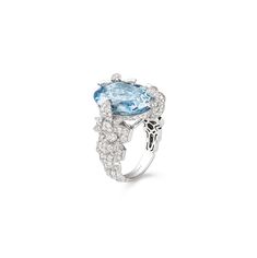 Exquises ring White Gold - 083935 - Chaumet French Jewelry, White Gold Set, Harry Winston, Aquamarine Jewelry, Bling Rings, Van Cleef Arpels, Love Ring, Love Bracelets, High Jewelry