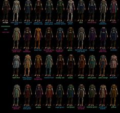 the star wars characters are all in different colors and sizes, but there is no image on