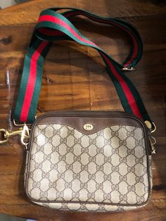 Pre loved gucci vintage shoulder bag  Please inspect photos before buying and you can always message me  I do not accept returns  100% authentic I'm throwing in a  free brandew sherry line gucci like strap. If you have a good offer and can't afford with the price posted let me know maybe we can work something out. Help me clean my closet thanks Vintage Gucci Bag, Gucci Vintage, Vintage Shoulder Bag, Gucci Shoulder Bag, Me Clean, Vintage Gucci, Gucci Bag, Help Me, Purses And Handbags