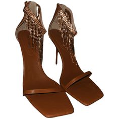 Nwot Public Desire Rhinestone Tassel Ankle Strap Skinny Heels New Without Tags No Missing Rhinestones Zipper Back Size 8 Made In China Party Open Toe Heels With Tassels, Party Heels With Tassels And Open Toe, Chic Party Heels With Tassels, Party Tassel Open Toe Heels, High Heel With Rhinestone Fringe For Formal Occasions, Elegant High Heel Fringe Heels, Elegant Party Heels With Tassels, Elegant Fringe High Heels, Glamorous Evening Heels With Rhinestone Fringe