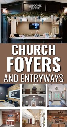 the front cover of church flyers and entryways