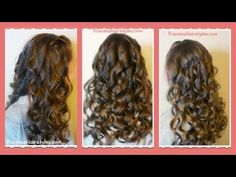 Curls With Curling Iron, Curling Wand Curls, Cute Hairstyles With Curls, Wand Hairstyles, Curling Iron Hairstyles, Curls For Long Hair, Curling Hair With Wand, Curls Hairstyles