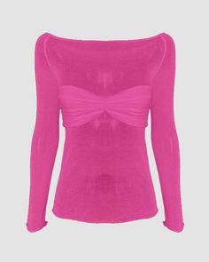 Details: Long-sleeve mesh top with bralet designTop Length: NormalSleeve Length: Long SleevesMaterials:95% Polyester + 5% Spandex Fitted Off-shoulder Top With Built-in Bra, Fitted Off-shoulder Mesh Top For Night Out, Feminine Fitted Mesh Top For Night Out, Spring Long Sleeve Top With Built-in Bra, Pink Sheer Stretch Mesh Top, Fitted Sheer Pink Mesh Top, Stretch Mesh Sleeve Off-shoulder Top, Stretch Off-shoulder Tops With Mesh Sleeves, Stretch Foldover Top For Party