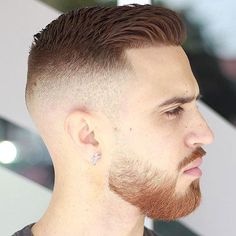 Fesyen Rambut Lelaki, Haircut And Beard, Ivy League Haircut, High And Tight Haircut, High Fade Haircut, Fesyen Rambut, Mens Haircuts Fade