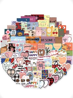 Mixed Pattern Sticker 90pcs - Office & School Supplies How To Display Stickers, Diy Supplies, Pattern Mixing, Office School, Sticky Notes, School Supplies, Office And School Supplies, Collage, Pattern