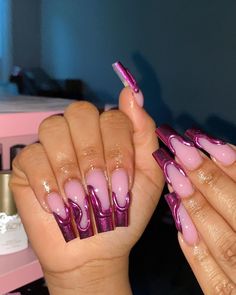 Brown Acrylic Nails, Work Nails, Short Square Acrylic Nails, Classy Acrylic Nails, Dope Nail Designs, Long Acrylic Nails Coffin, Exotic Nails, Acrylic Nails Coffin Pink, Unique Acrylic Nails