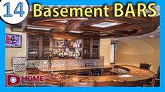 an image of a basement bar with the words basement bars above it and below it