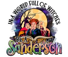 i'm not full of witches be a sanderson