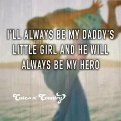 a woman holding a baby in her arms with the words i'll always be my daddy