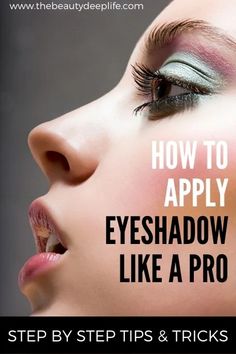 How To Apply Eyeshadow - step by step makeup tips…makeup lovers, if you struggle with knowing how to apply eyeshadow or want to try some new techniques, tricks, and ideas, check out this article for… #makeuptips #eyeshadows #makeup Makeup Techniques Step By Step, Pro Makeup Tips, Eyeshadow Techniques, Step By Step Makeup, Eyeshadow Step By Step, Eyeshadow Tips, Apply Eyeshadow, Dark Eyeshadow