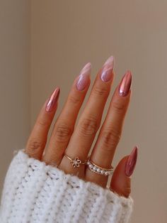 Nail the perfect bridal party manicure for your wedding day look. Graduation Nail Art, Paznokcie Hello Kitty, Almond Gel Nails, Unghie Sfumate, Kutek Disney, Cute Pink Nails, Graduation Nails