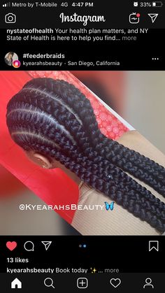 Feeder Braids, Feed In Braid, Braids Hairstyles, Locs, Braided Hairstyles, Braids, Twist