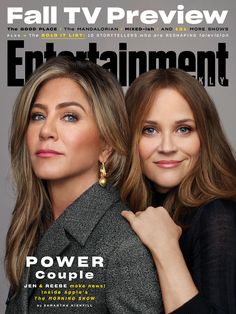 two women on the cover of entertainment magazine, fall tv previews and entertainment guide